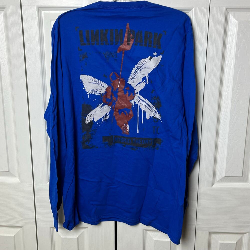 Linkin Park Shirt Long Sleeve Mens Large Hybrid Theory
